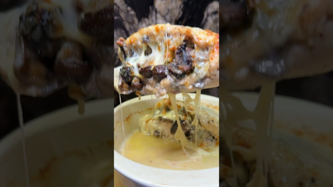 Juiciest Chicken Breast with Mushrooms and Mozzarella #short