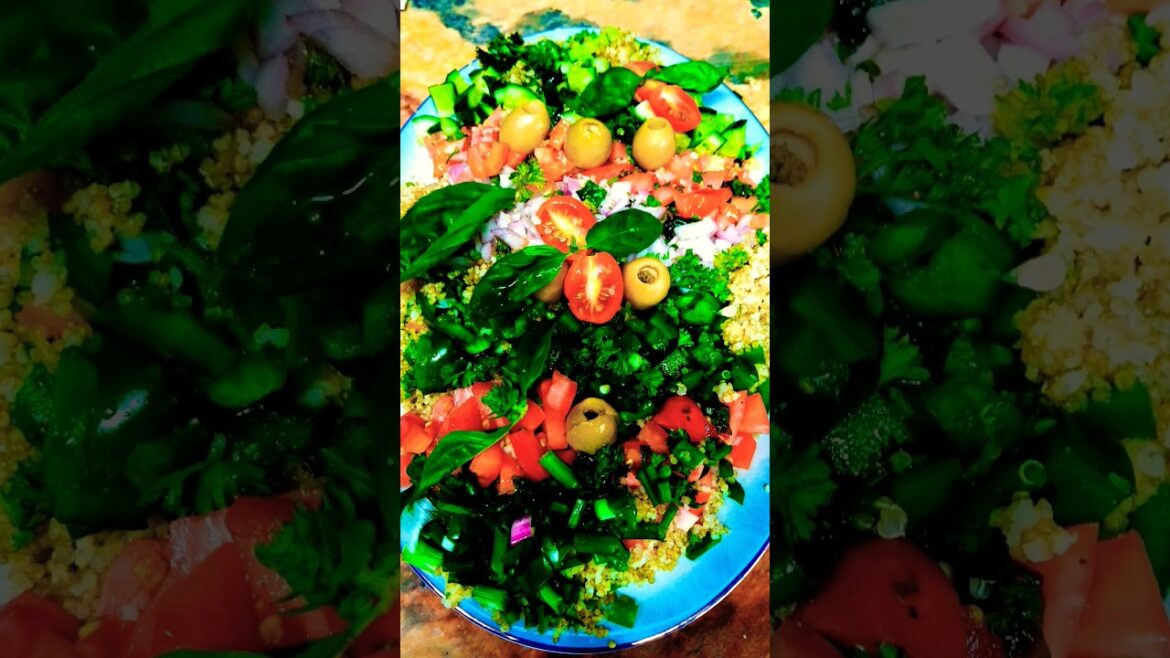 Tabbouleh arabic salad #tabbouleh #arabicsalad #quinoa