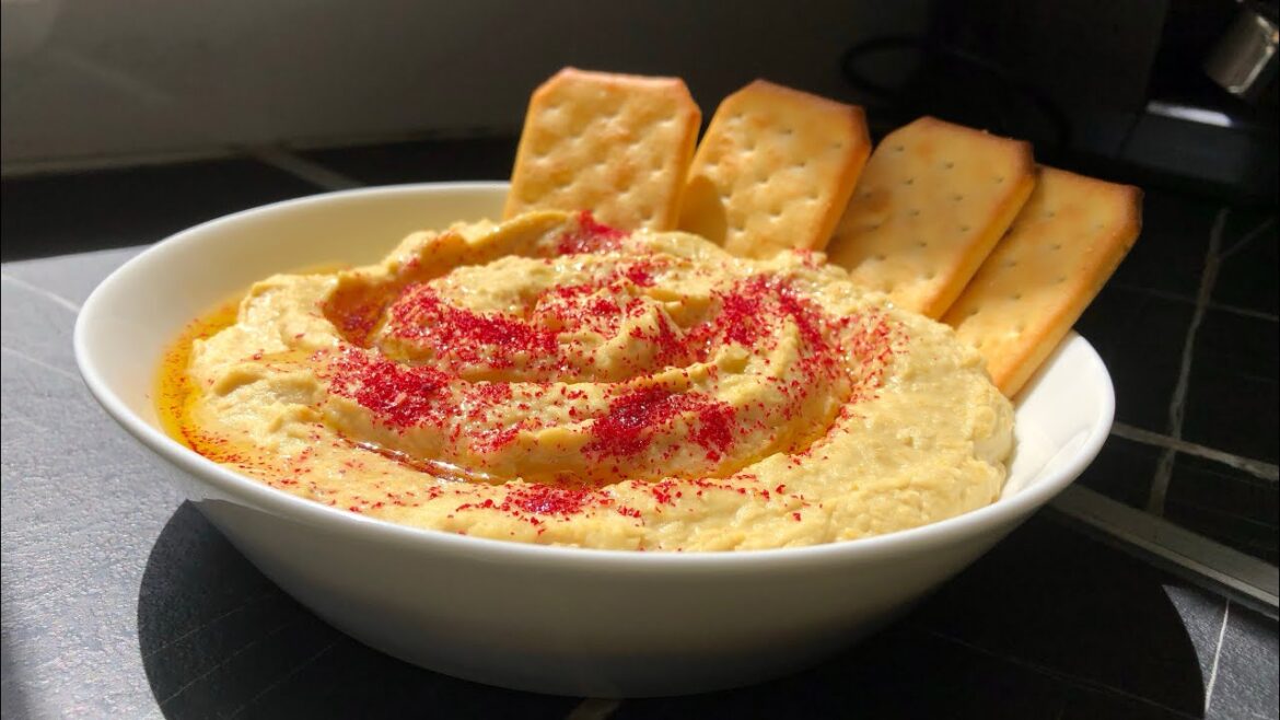 Creamy Homemade Hummus | Easy & Delicious Recipe ✨