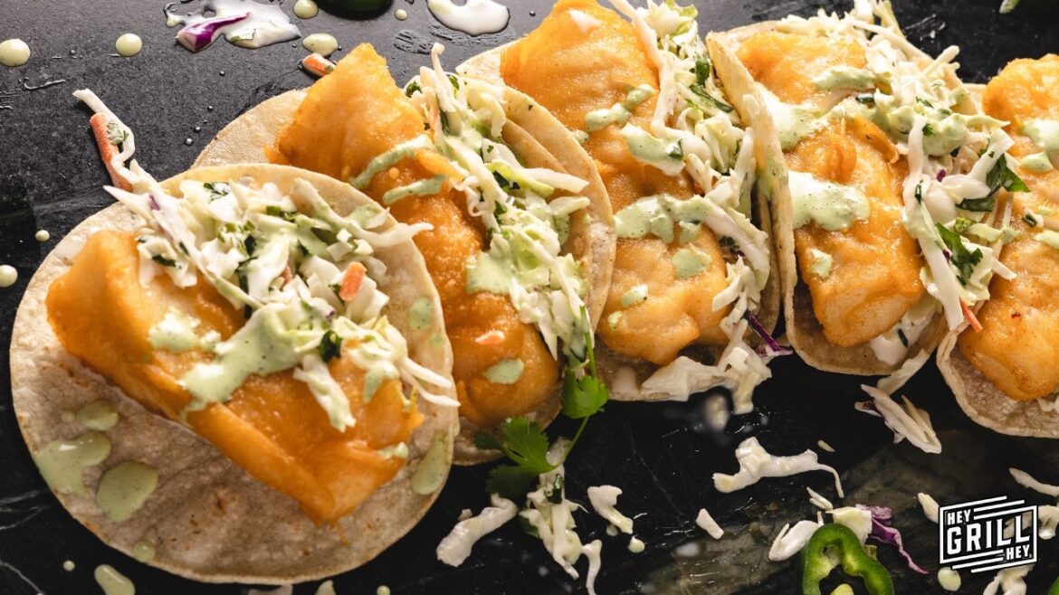 This is How To Make The ULTIMATE Baja Fish Tacos Drizzled with Zesty Homemade Dressing This is How To Make The ULTIMATE Baja Fish Tacos Drizzled with Zesty Homemade Dressing