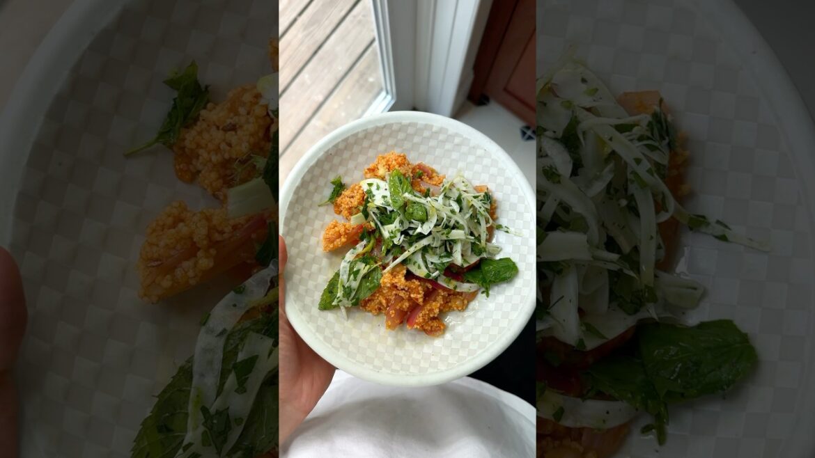 Apricot & Red Onion Couscous Bowl!