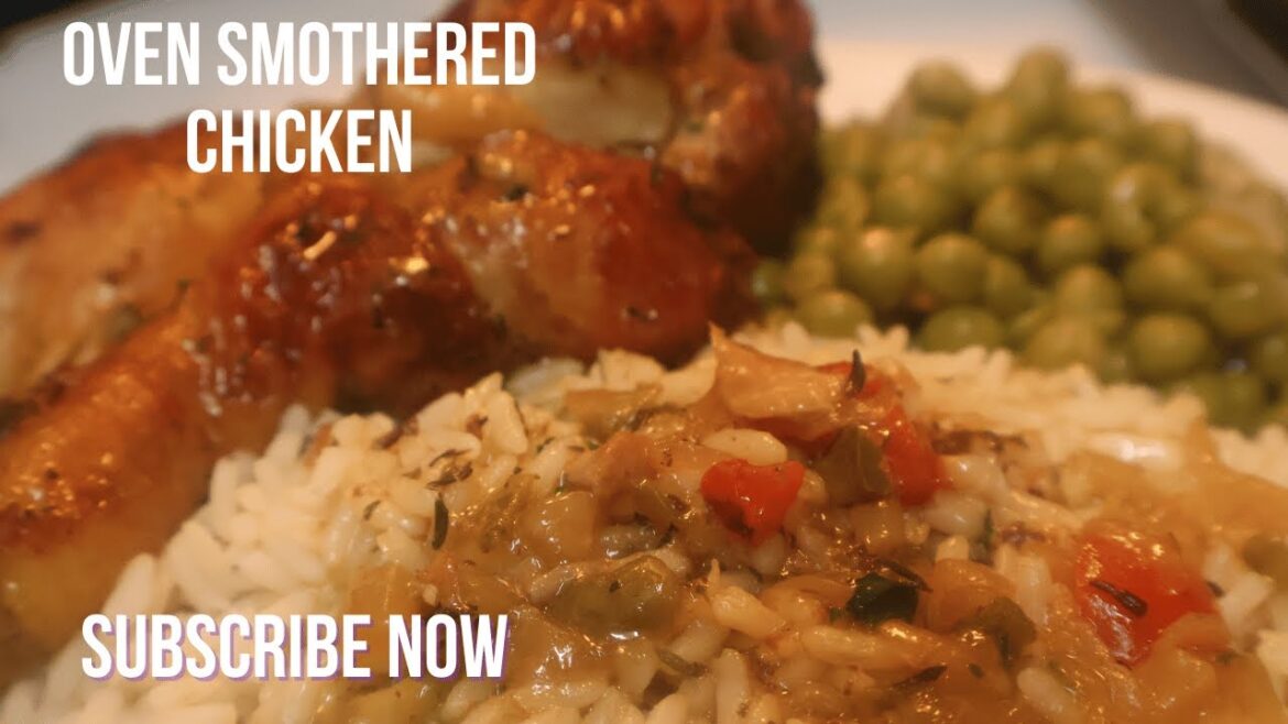 The Best Oven Baked Smothered Chicken The Best Oven Baked Smothered Chicken