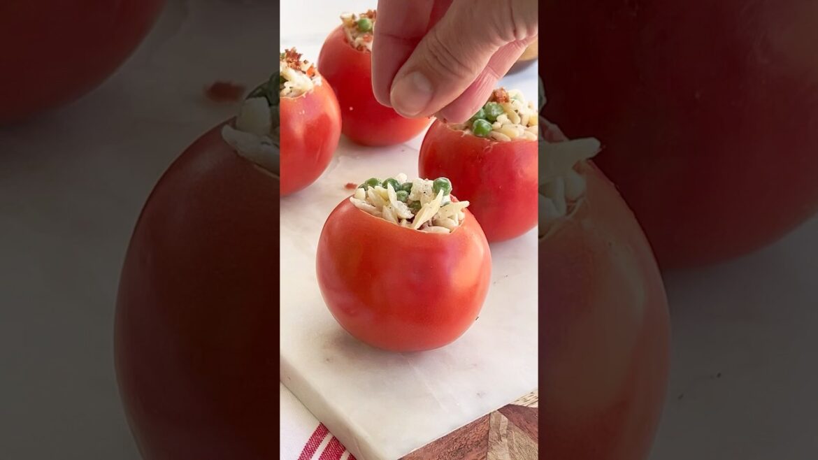 Orzo Stuffed Tomatoes Orzo Stuffed Tomatoes