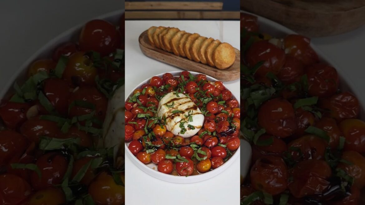 Cherry Tomato Burrata Salad