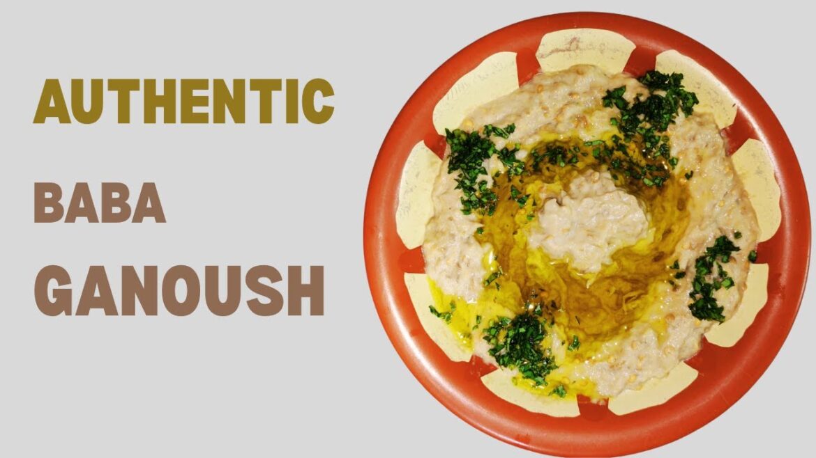 “Authentic Baba Ganoush Recipe | Creamy Middle Eastern Eggplant Dip”