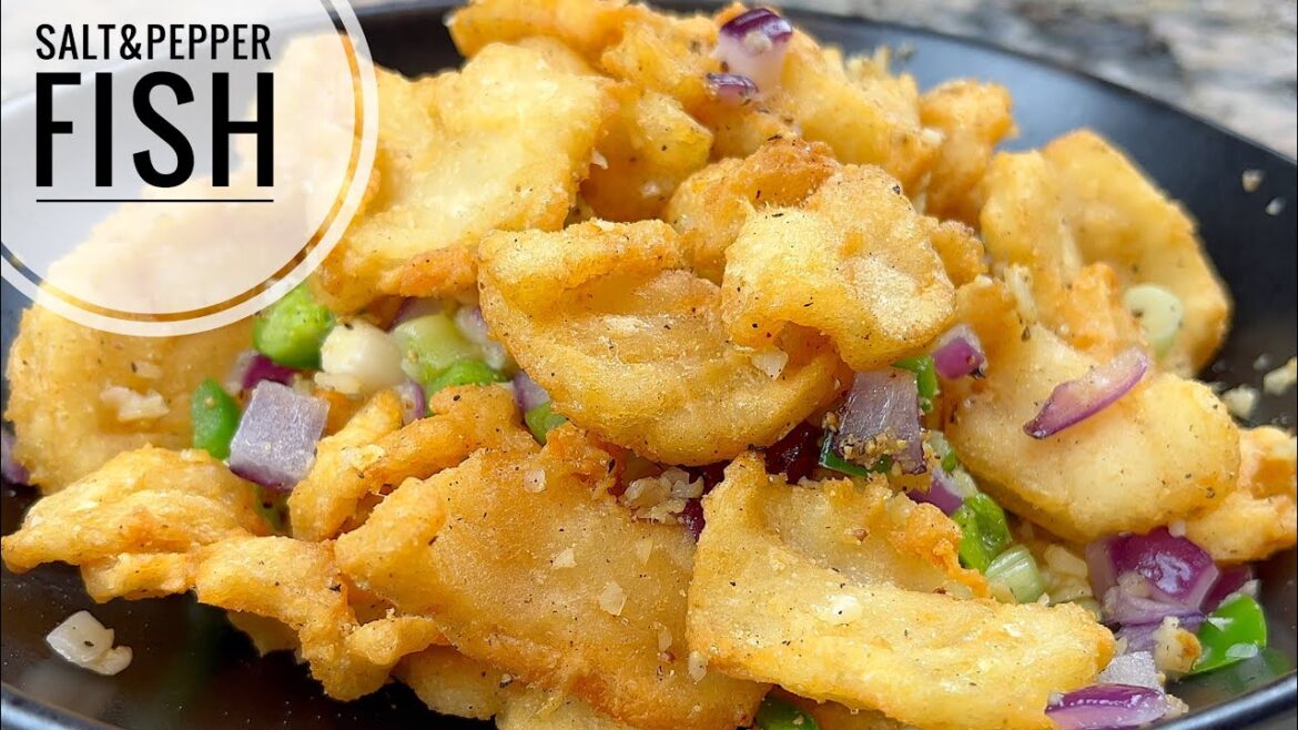 Salt and pepper fish | Crispy And Flavorful Fried Cod Recipe | Fried Fish Recipe Salt and pepper fish | Crispy And Flavorful Fried Cod Recipe | Fried Fish Recipe