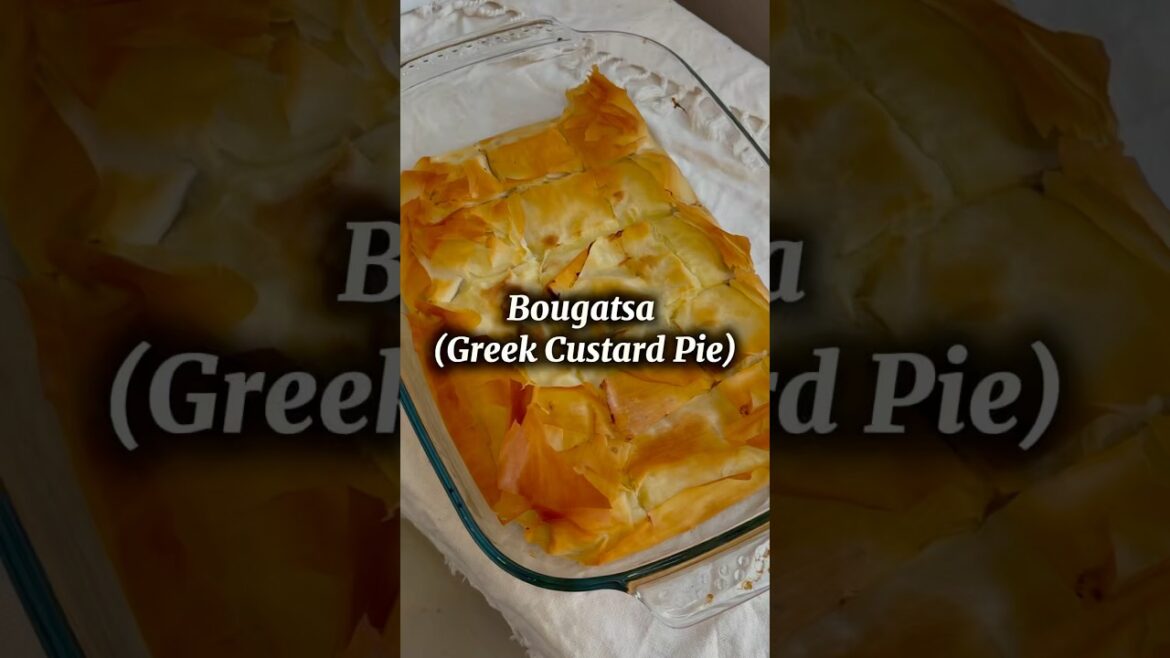 #Bougatsa #greekdesserts #custard