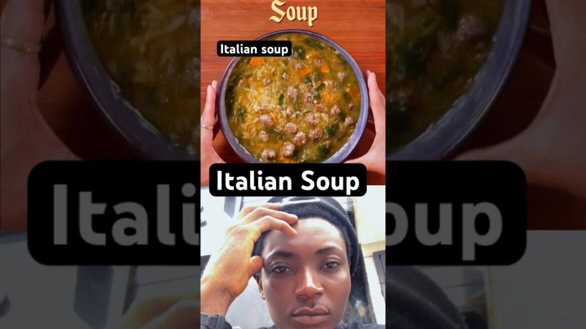 #foodie The Italian Soup Recipe You Didn’t Know You Needed #foodie The Italian Soup Recipe You Didn't Know You Needed