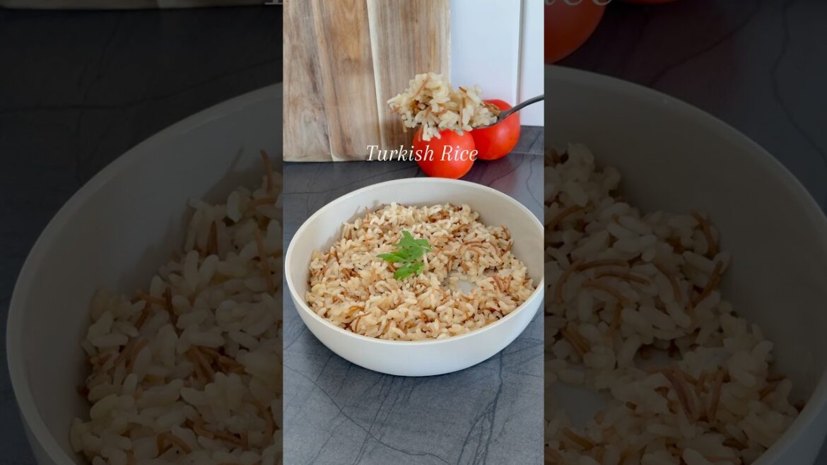 Turkish Rice , Pilav Tarifi #foryou #shirts #fürdich #food #cooking #easyrecipe #rice #fyp