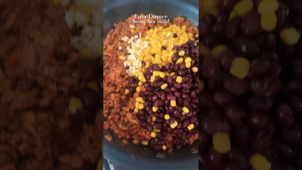 Ground Turkey Taco Skillet #dinner #recipe #food #healthyrecipes Ground Turkey Taco Skillet #dinner #recipe #food #healthyrecipes