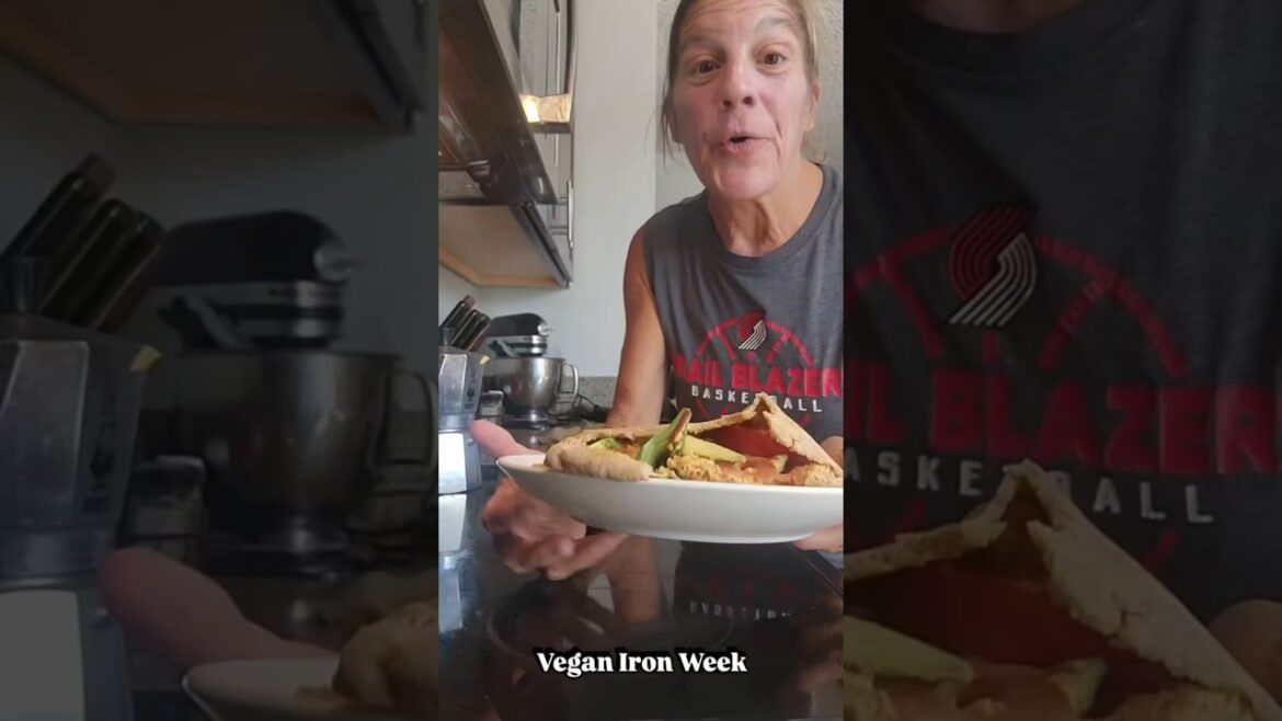 Vegan Iron Week | Edamame & Garbanzo Pita Sandwich Spread & Dip