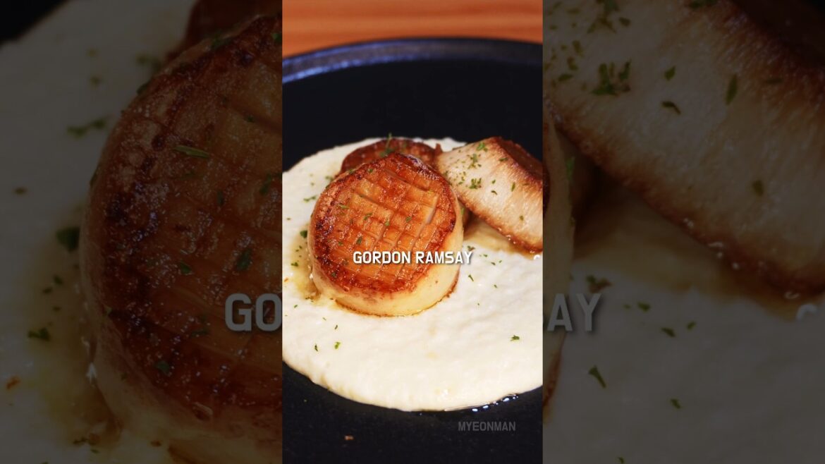 Michelin Star on Minimum Wage – Gordon Ramsay’s Scallops with Cauliflower Puree #cooking #food Michelin Star on Minimum Wage - Gordon Ramsay's Scallops with Cauliflower Puree #cooking #food