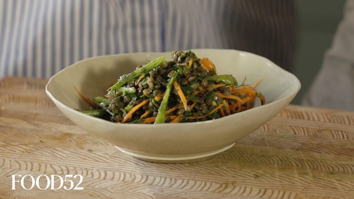 Meal Prep Lentil Salad | Feel Good Food | Food52 + Planet Oat