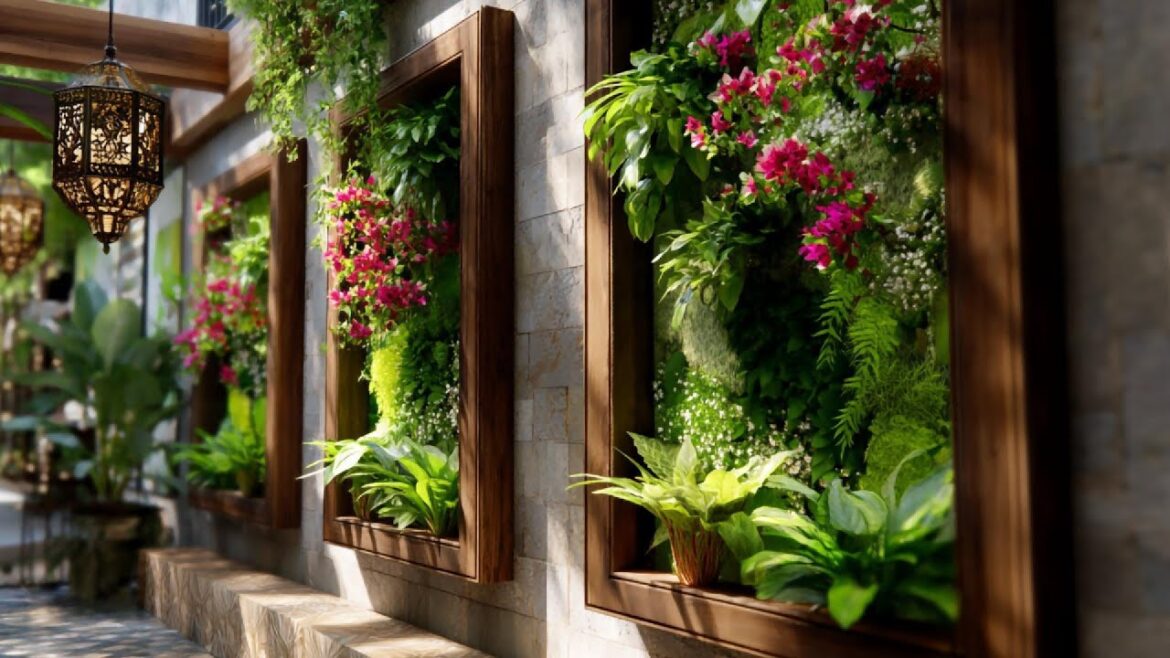 Bring Vertical Vegetable Garden To Backyard Upgrade - Boosts Suburban Living