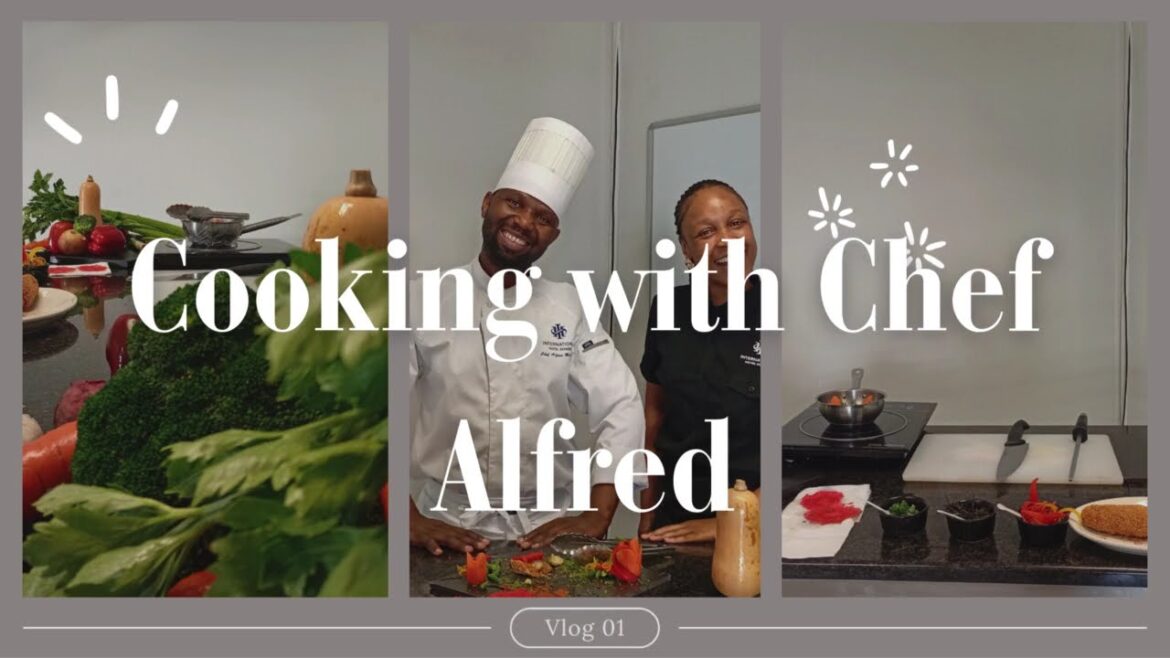Cooking With Chef Alfred- Vlog 1 Cooking With Chef Alfred- Vlog 1