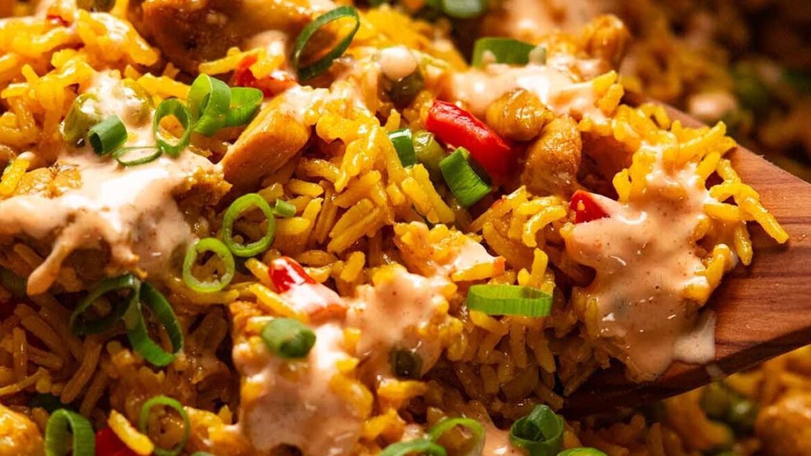 Portuguese Chicken and Rice – one pot dinner! Portuguese Chicken and Rice - one pot dinner!