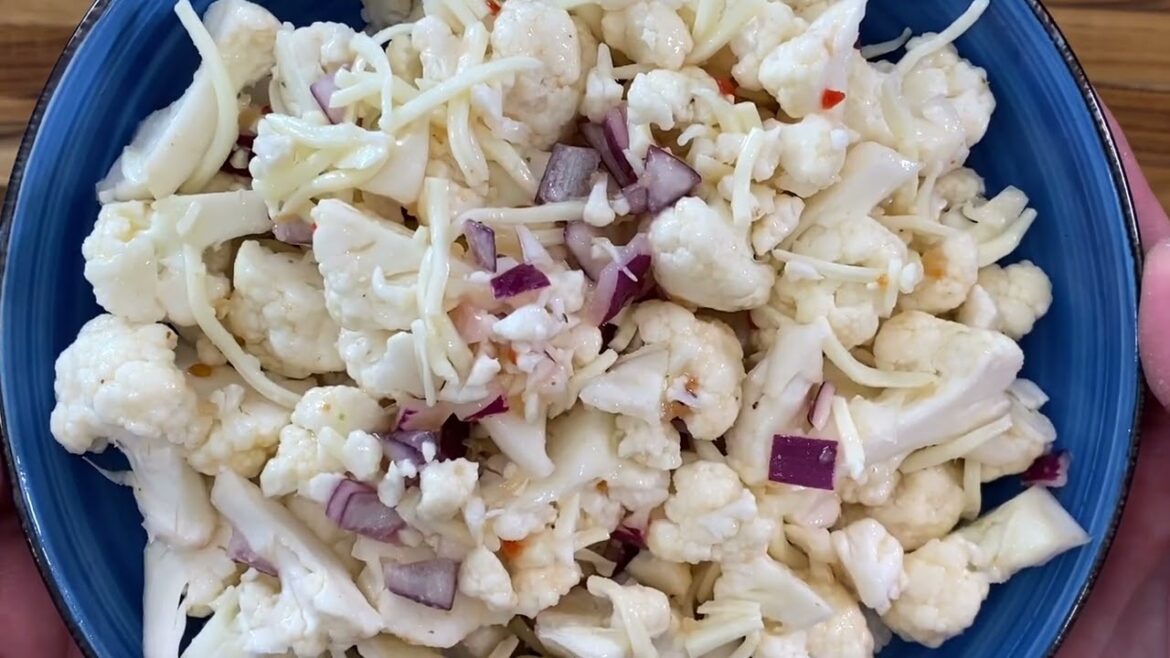 Italian Cauliflower Salad Italian Cauliflower Salad