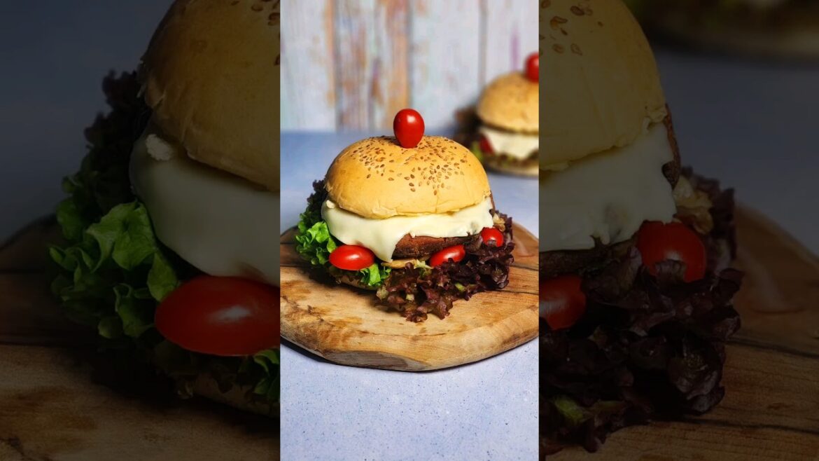 Mushroom & Caramelized Onion Burger | with Special sauce