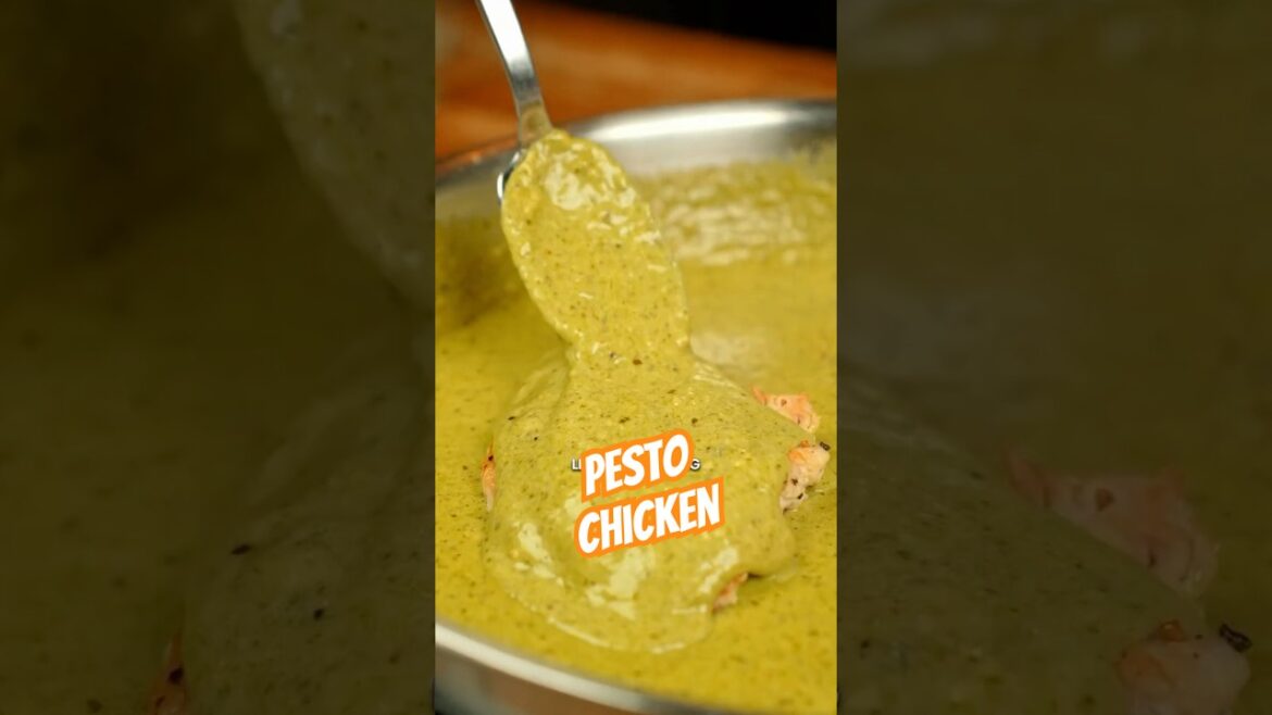 Creamy Pesto Chicken! #pestosauce #easyrecipe #cooking Creamy Pesto Chicken! #pestosauce #easyrecipe #cooking