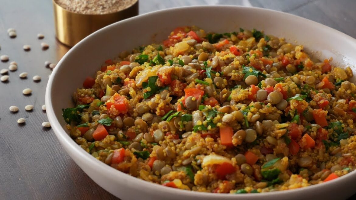 Fast, Filling & Vegan! This Quinoa + Lentil Recipe Hits Every Mark ✅ Fast, Filling & Vegan! This Quinoa + Lentil Recipe Hits Every Mark ✅