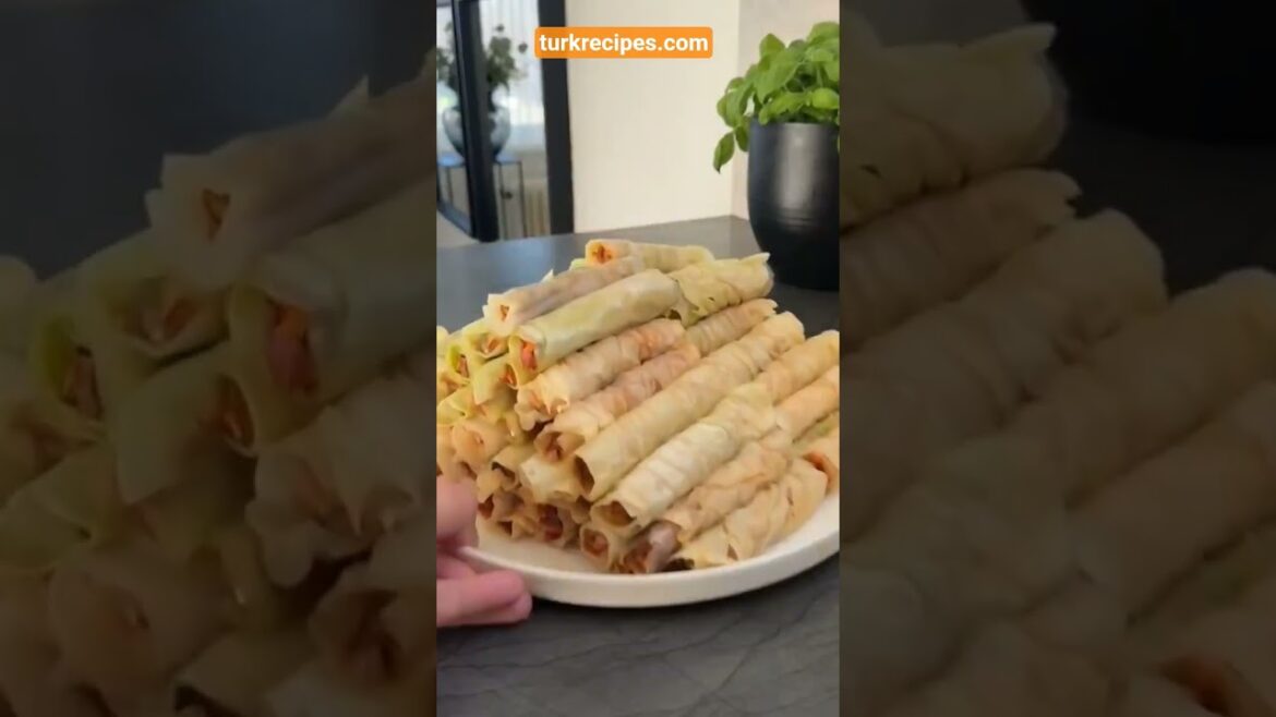 ​The Secret to the Perfect Stuffed Cabbage Rolls! (Lahana Sarması) #stuffed #turkishtaste #recipes