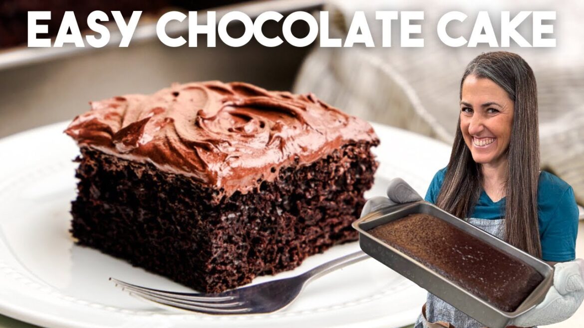 Easy Chocolate Cake (9×13 pan) Easy Chocolate Cake (9x13 pan)