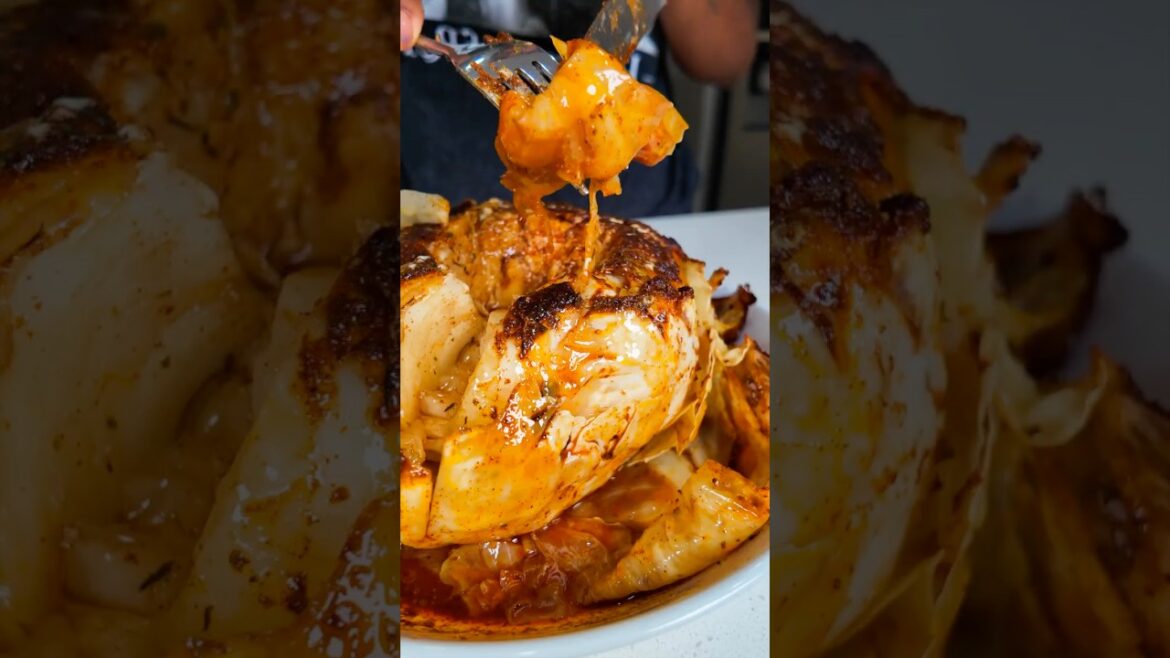 You've Been Making Cabbage Wrong  New Viral Cabbage boil. #cabbageboil #onionboil #seafoodboil