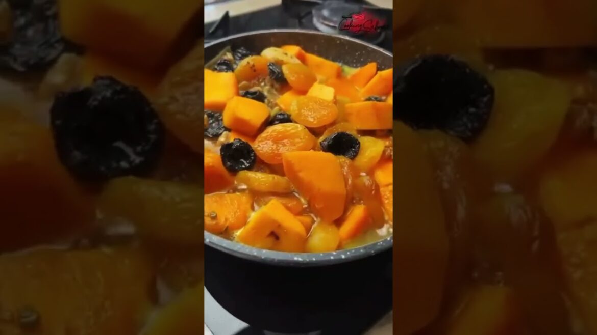 Calabaza estofada con especias marroquíes