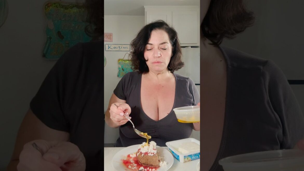 Let’s make a Dakos salad. #dakos #greekfood #salad Let’s make a Dakos salad. #dakos #greekfood #salad