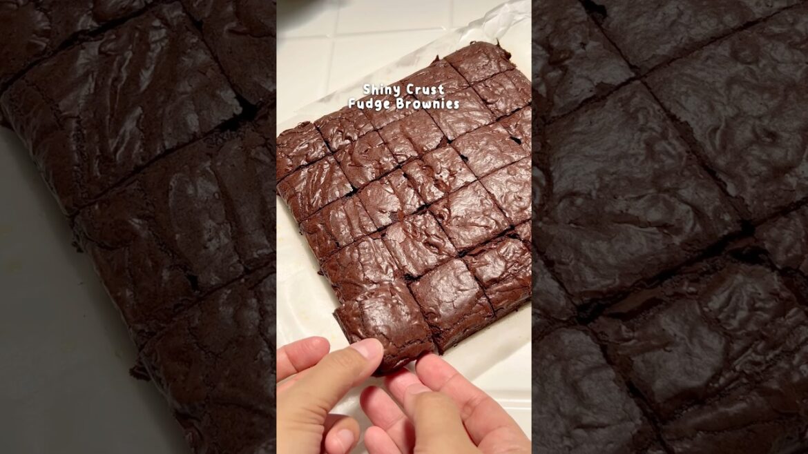 Resep anti gagal bikin shiny crust fudge brownies ✨ Resep anti gagal bikin shiny crust fudge brownies ✨