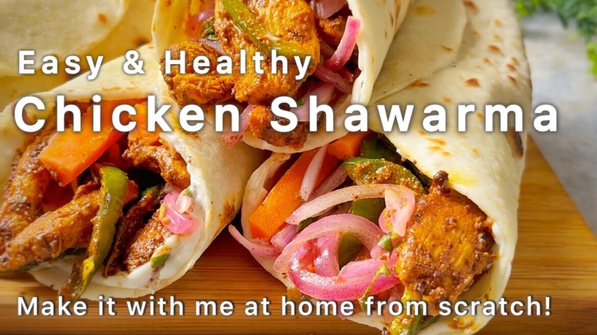 Easy Chicken Shawarma | Chicken Wrap #lunchboxrecipe Easy Chicken Shawarma | Chicken Wrap #lunchboxrecipe