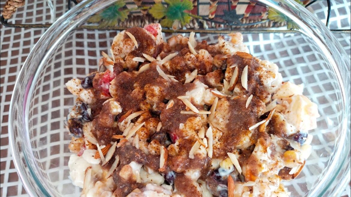 Russian Salad Recipe with a Twist||Yummy and Healthy Food Recipes||Fruit Dessert#tastebuds7740