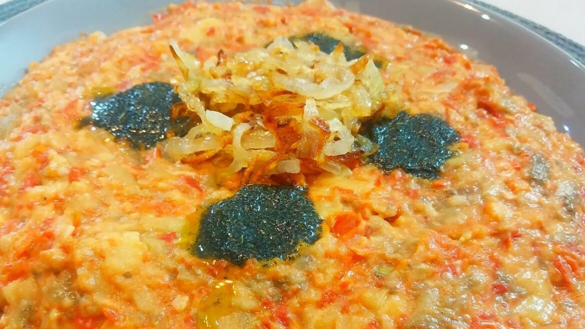 The Most Authentic Eggplant Recipe| Viral Mediterranean Dip Viral Mediterranean