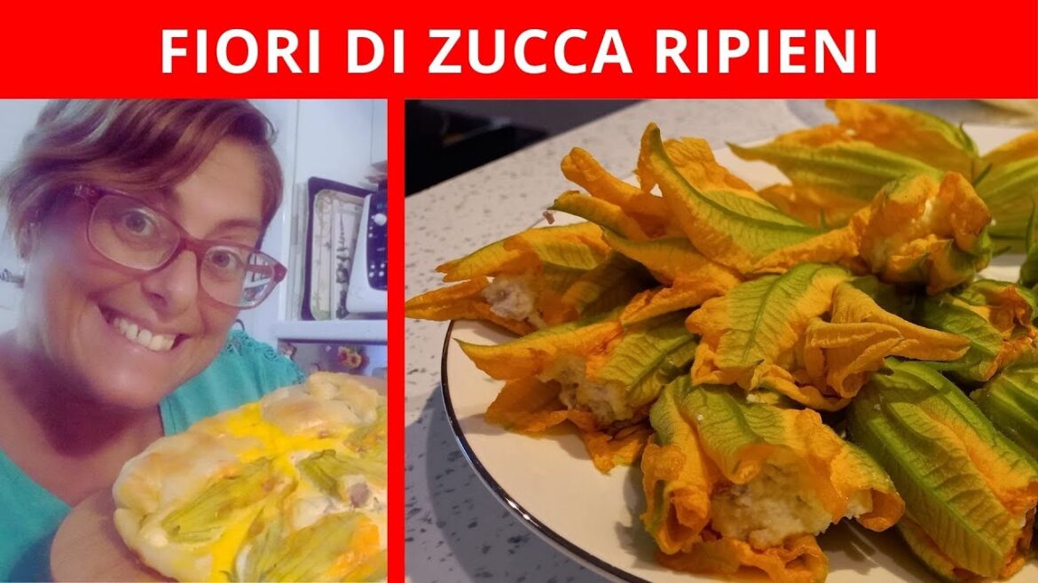 FIORI DI ZUCCA RIPIENI