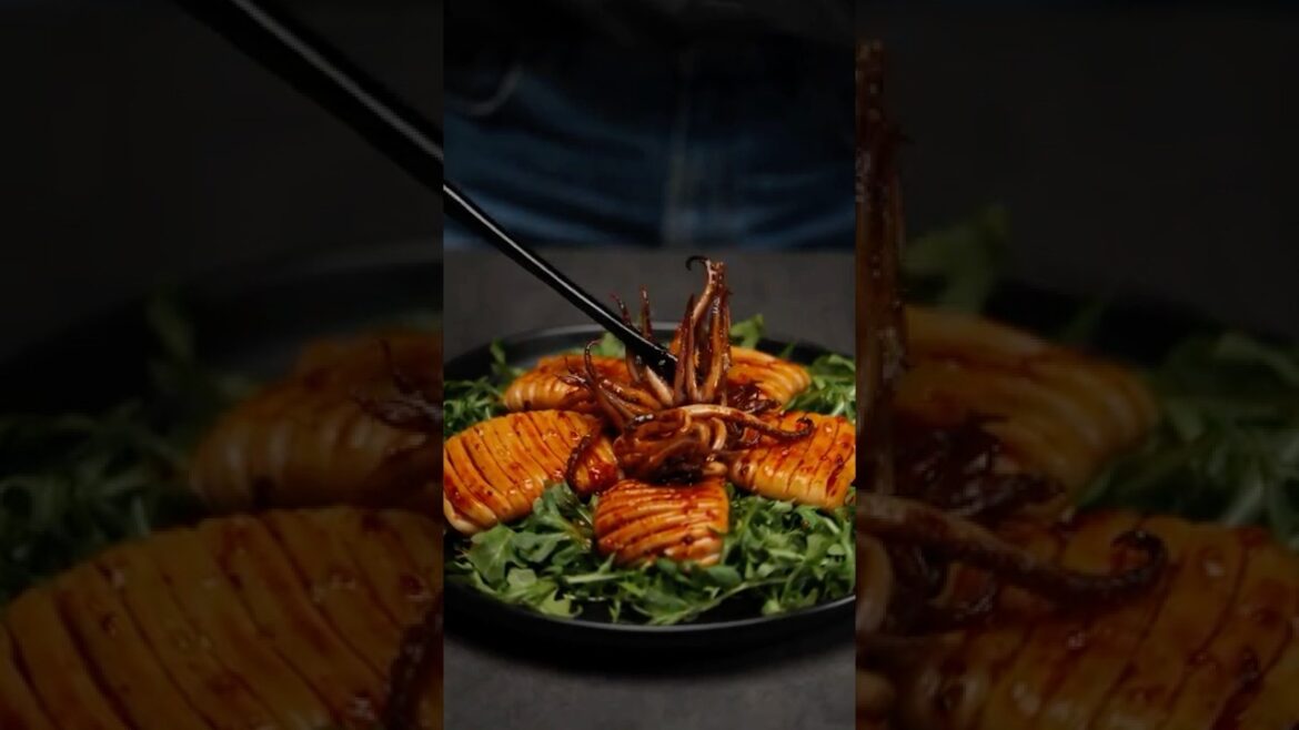 Korean Pan Fried Calamari