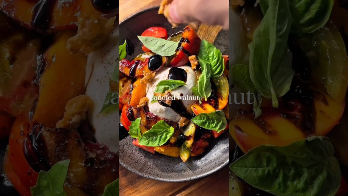 Easy Comfort Dish Ep.2 “Tomato and Grilled peach with Burrata Salad” (recipe in description) Easy Comfort Dish Ep.2 “Tomato and Grilled peach with Burrata Salad” (recipe in description)