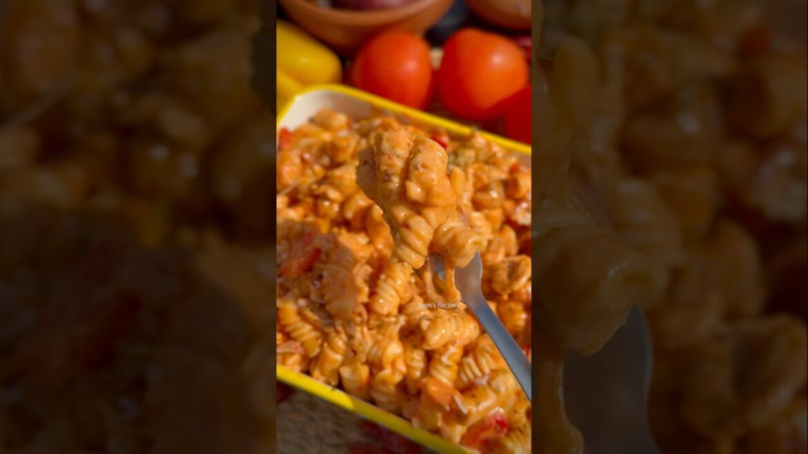Creamy Chicken Pasta Recipe | Spicy, Cheesy & Easy #food #recipe