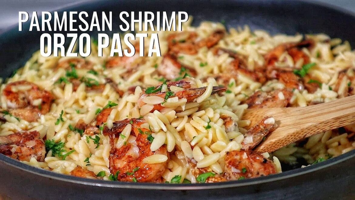 The BEST Shrimp Orzo Recipe You’ll EVER Make! The BEST Shrimp Orzo Recipe You'll EVER Make!