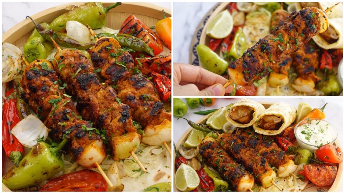 Shish Tawook kebab,Lebanese Chicken Kabob,Chicken wrap By Recipes Of The World Shish Tawook kebab,Lebanese Chicken Kabob,Chicken wrap By Recipes Of The World