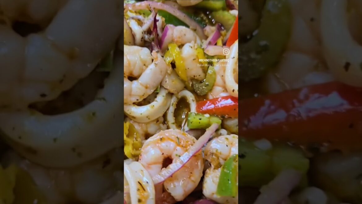 Italian inspired seafood salad! Italian inspired seafood salad!