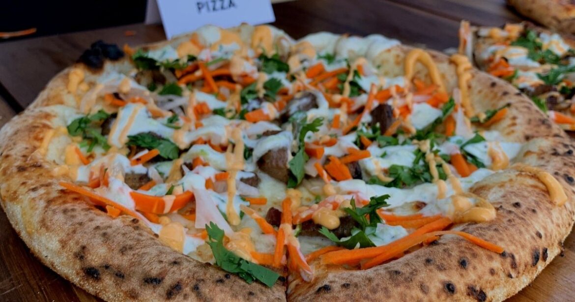 This Asian Fusion Outfit Is Behind the Newest Pizza Style This Asian Fusion Outfit Is Behind the Newest Pizza Style