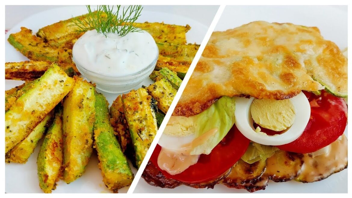 2 Tasty Zucchini Dishes: Appetizer & Main Course Tutorial