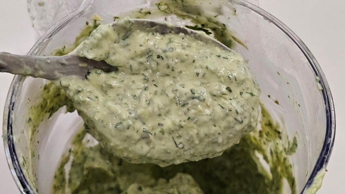 Oops, I forgot the Parsly Greek Goddess Dressing