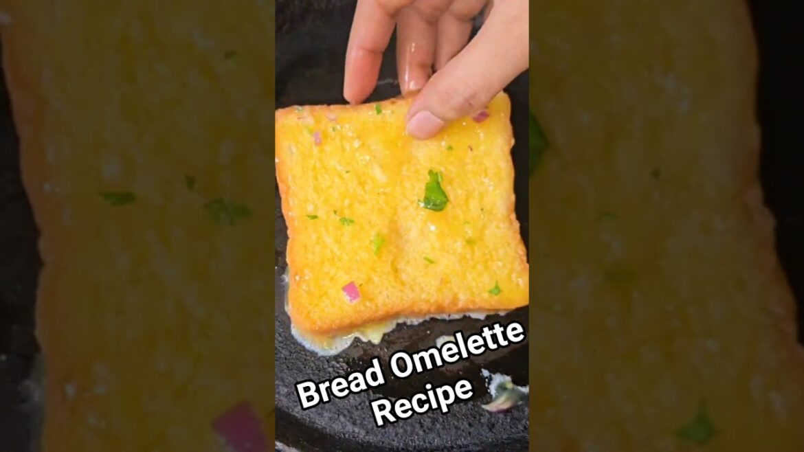 One Minute Recipe - Bread Omelette - Easy And Delicious | Rashmi's Indian Kitchen ##shorts #ytshorts
