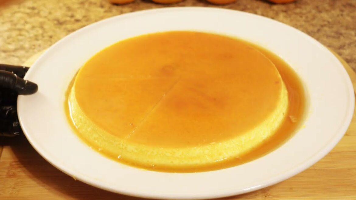 3 Ingredients The Best Caramel Flan /Pudding Dessert Recipe