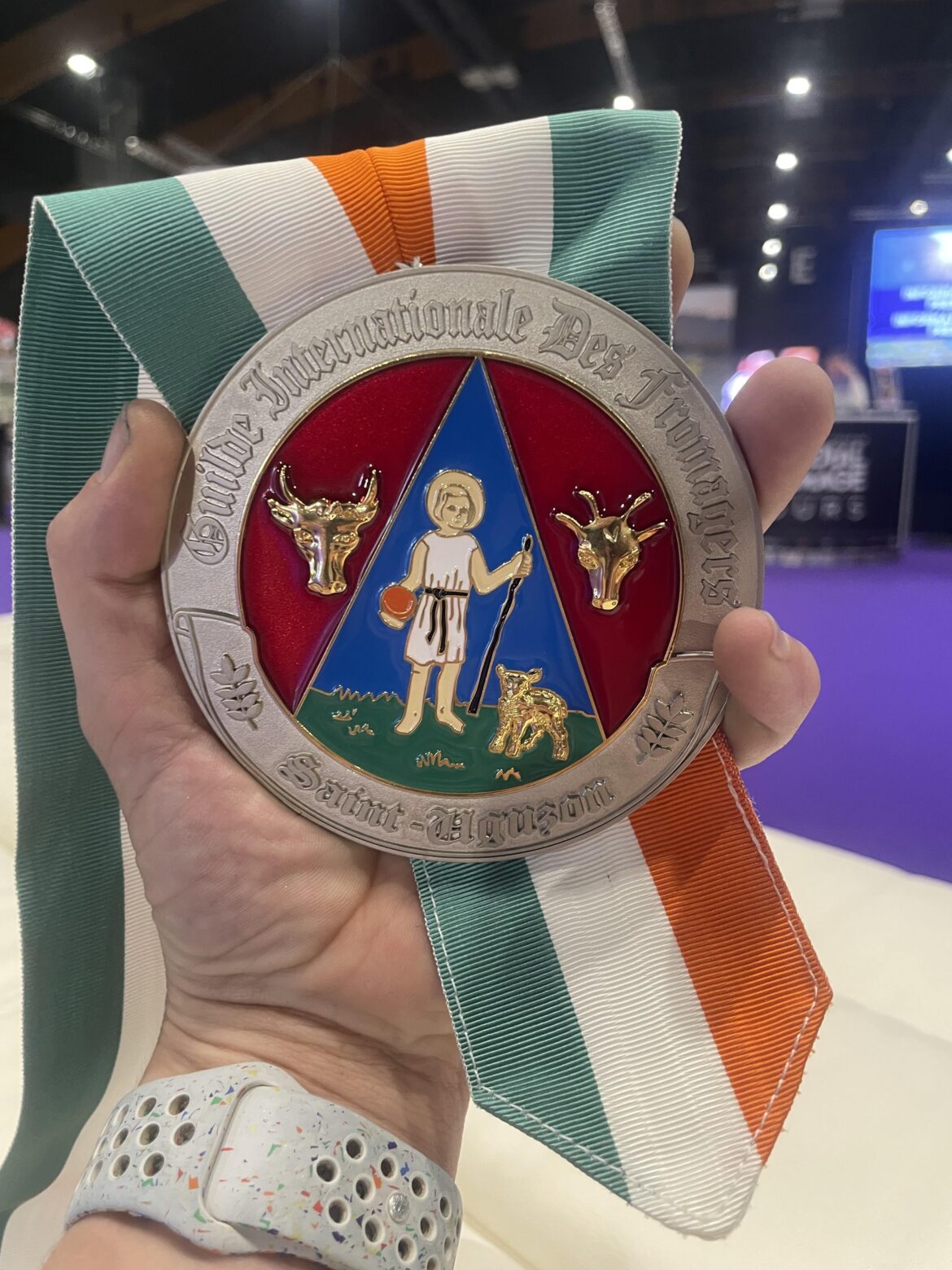 Yesterday, I was inducted into the ‘cheese Illuminati’ (aka La Guilde International des Fromagers’