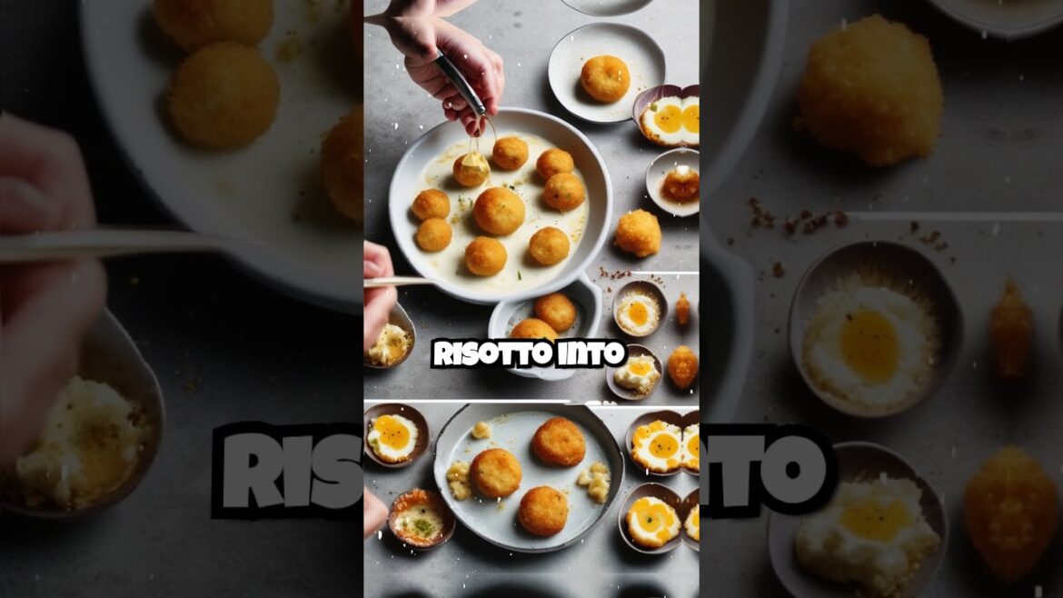 Quick and Easy Italian Arancini di Riso Recipe  Delicious Fried Rice Balls with Mozzarella!