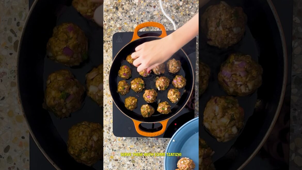 Making greek meatballs AKA keftethes whilst grumpy #recipe #meatballs #greekmeatballs #greekrecipe