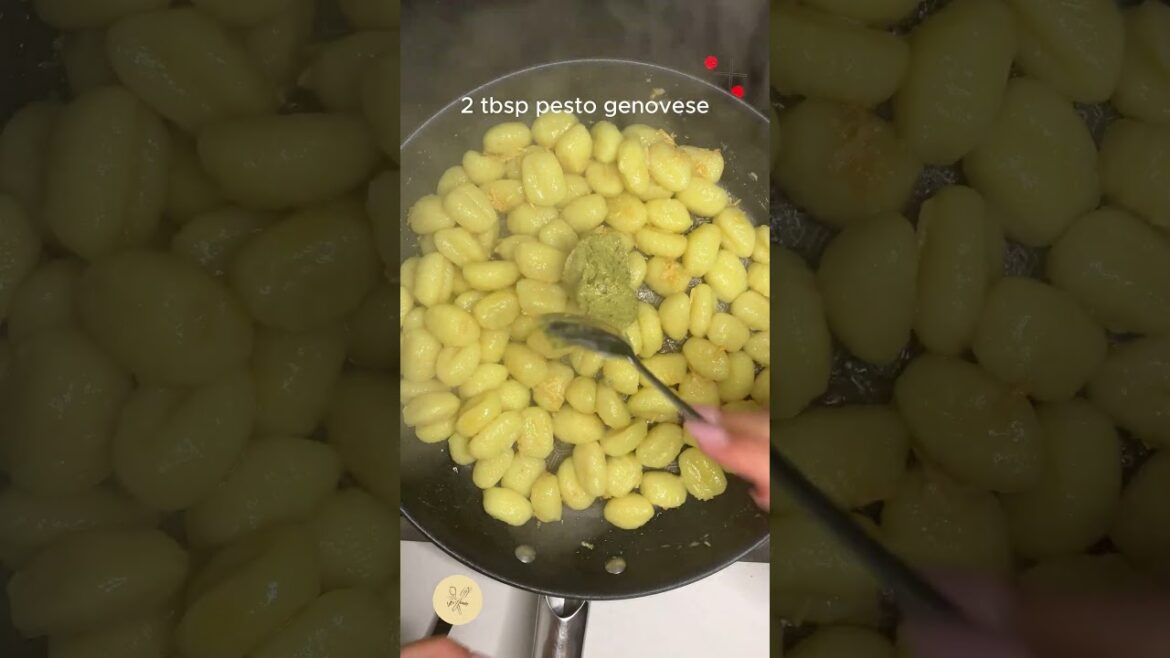 Creamy Gnocchi Pesto Recipe | Quick & Easy Italian Comfort Food | Easy Recipe at home