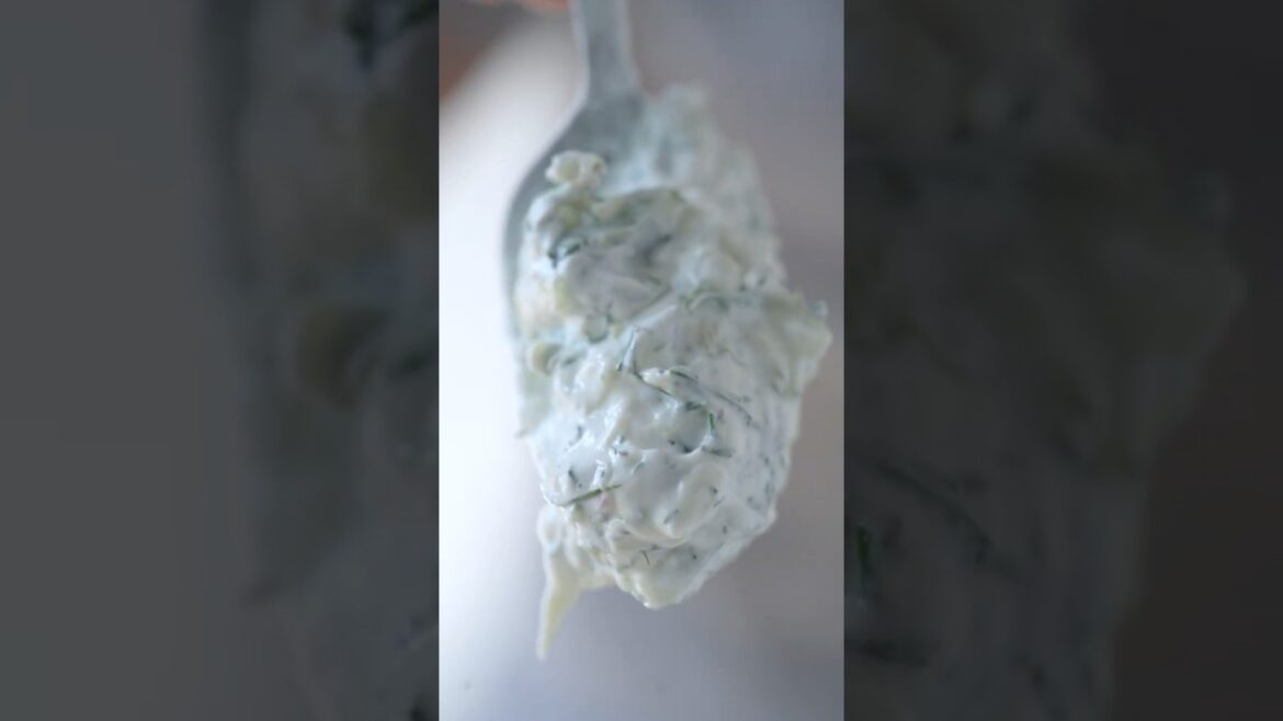 Homemade Tzatziki Sauce | Super Easy and Delicious Recipe